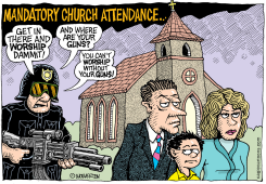 MANDATORY CHURCH ATTENDANCE by Wolverton