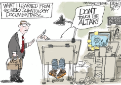 SCIENTOLOGY by Pat Bagley