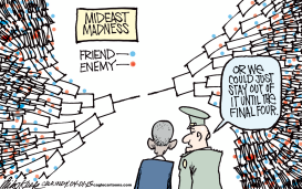 MIDEAST MADNESS by Mike Keefe