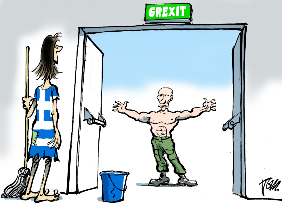  GREXIT AND RUSSIA by Tom Janssen