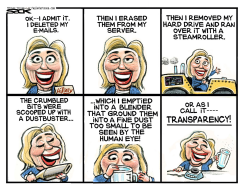 HILLARY EMAIL by Steve Sack