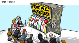 IRAN TALKS by Emad Hajjaj