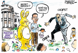 EASTER EGG ROLL by Jeff Koterba