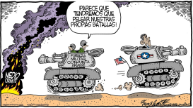 EJERCITO ARABE  by Bob Englehart