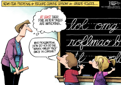 LOCAL OH - REQUIRING CURSIVE by Nate Beeler