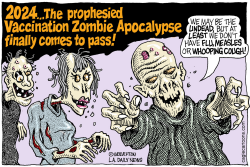 VACCINATION ZOMBIE APOCALYPSE by Wolverton