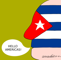 HELLO AMERICAS by Arcadio Esquivel