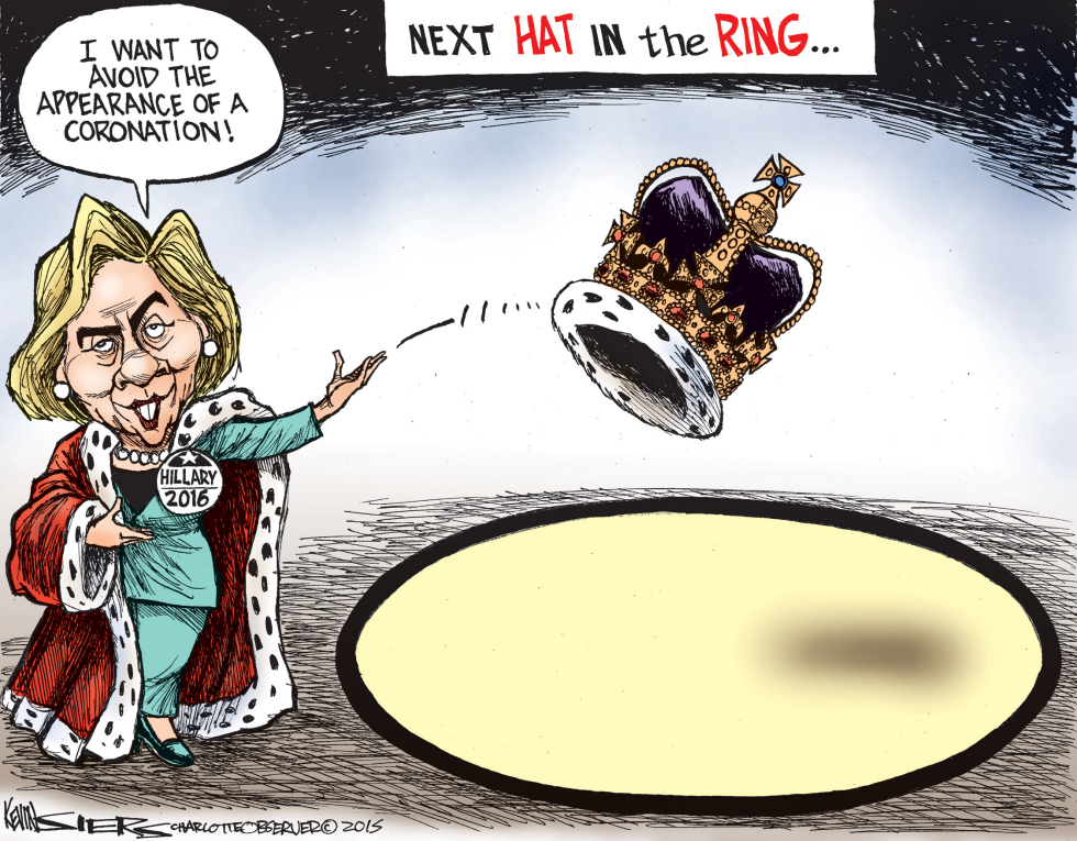  HAT IN THE RING by Kevin Siers