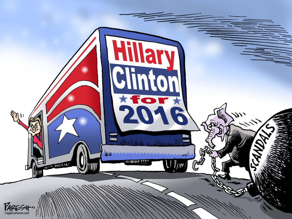  HILLARY FOR 2016 by Paresh Nath