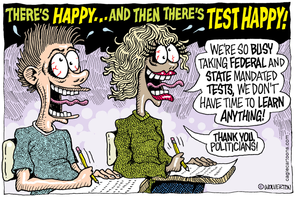  TEST HAPPY  by Wolverton