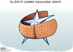 LOCAL OH - BLACK-AND-BLUE JACKETS by Nate Beeler