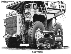 DUMP TRUCKS  by Bill Day