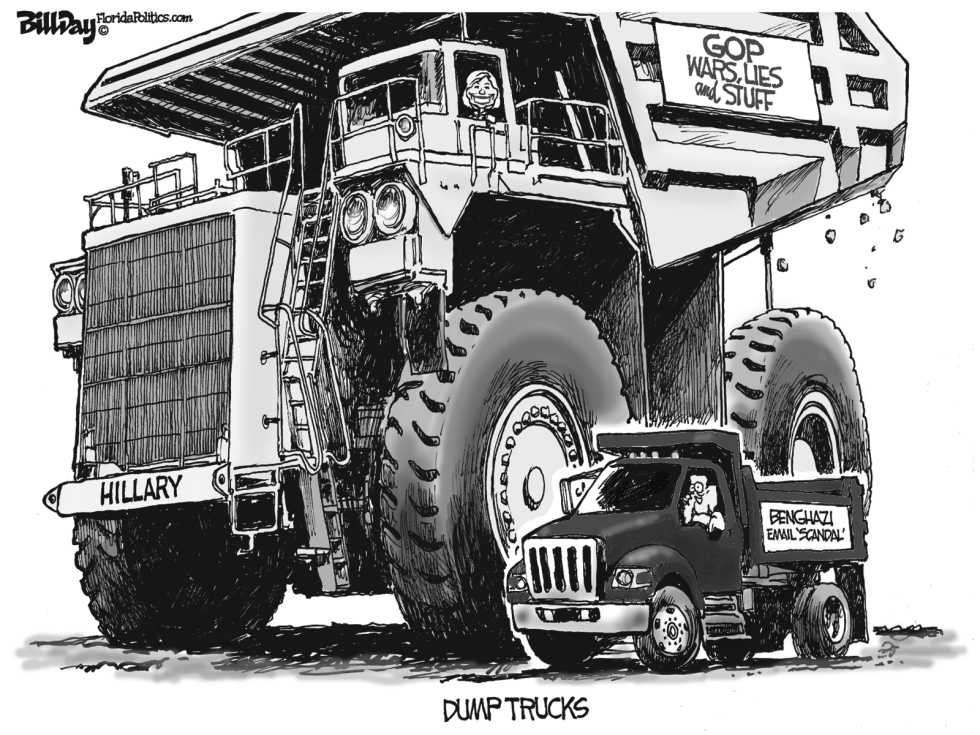  DUMP TRUCKS  by Bill Day