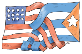 CUBA HANDSHAKE by Manny Francisco