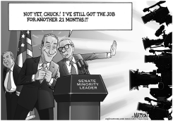 SENATOR SCHUMER IS READY FOR DEMOCRATIC LEADER SPOTLIGHT by RJ Matson