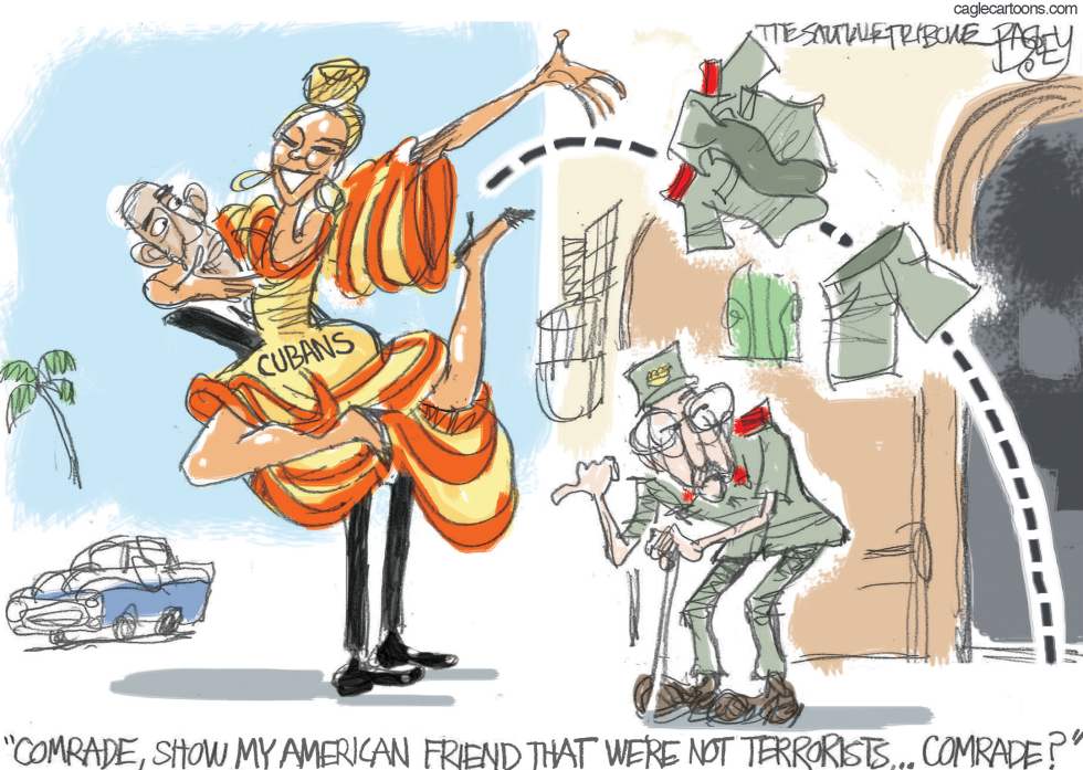  OPENING TO CUBA by Pat Bagley