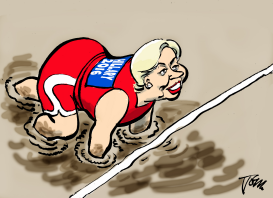 HILLARY 2016 by Tom Janssen