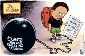 ATLANTA TEACHER SCANDAL by Rick McKee