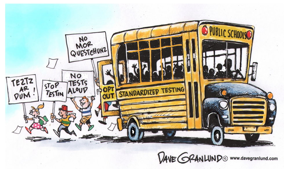  STANDARDIZED TESTING by Dave Granlund