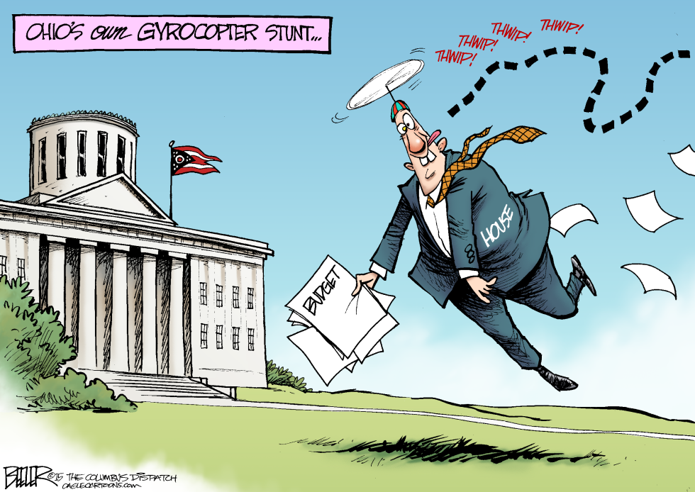  LOCAL OH - OHIO GYROCOPTER by Nate Beeler