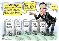 GARRY TRUDEAU AND CHARLIE HEBDO by Daryl Cagle