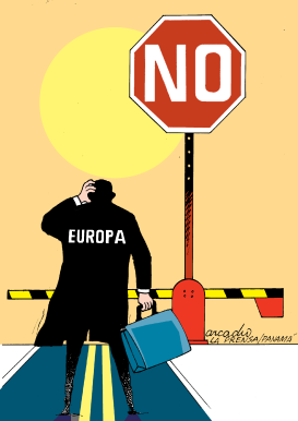 NO A EUROPA by Arcadio Esquivel