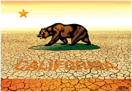 CALIFORNIA DROUGHT by RJ Matson