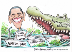 OBAMA EARTH DAY by Dave Granlund