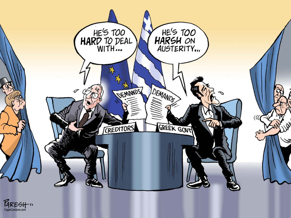  DEAL ON GREECE by Paresh Nath