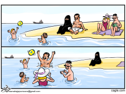 WOMEN'S FREEDOMS by Osama Hajjaj