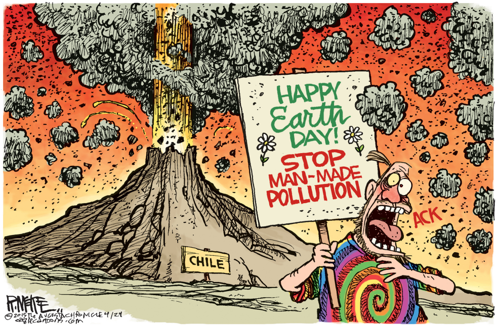  EARTH DAY 2015 by Rick McKee