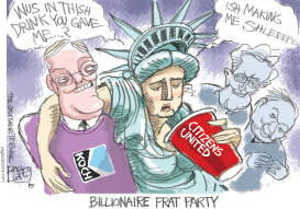 BILLIONAIRE FRAT BOYS by Pat Bagley