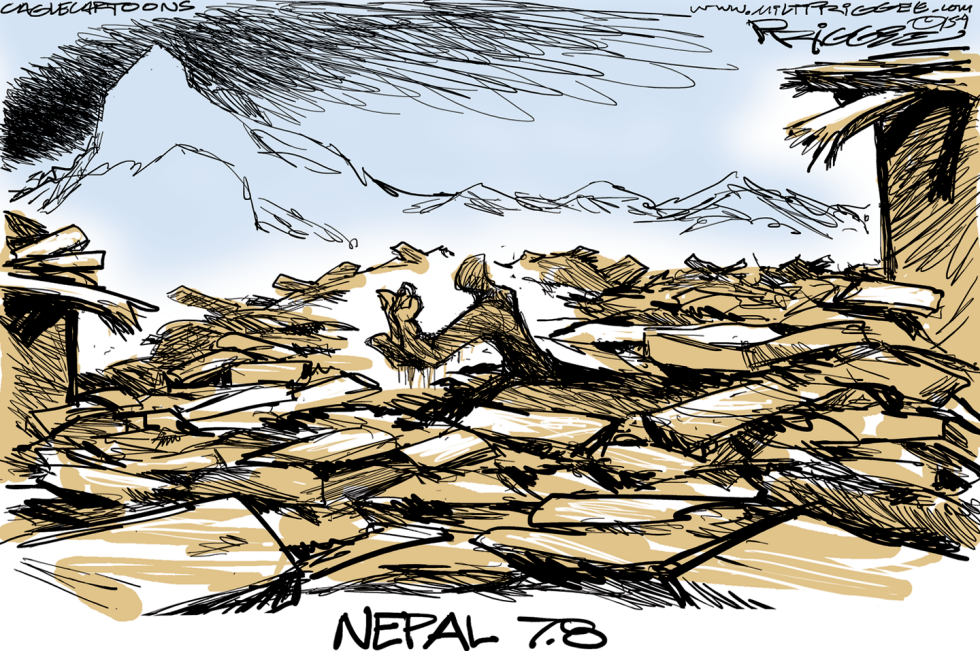  NEPAL by Milt Priggee