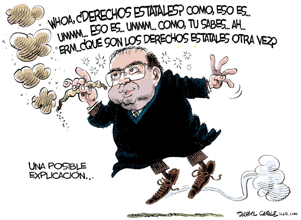  MARIHUANA EN LA SUPREMA CORTE  by Daryl Cagle