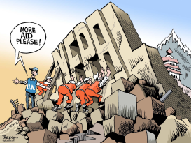 NEPAL QUAKE TRAGEDY by Paresh Nath