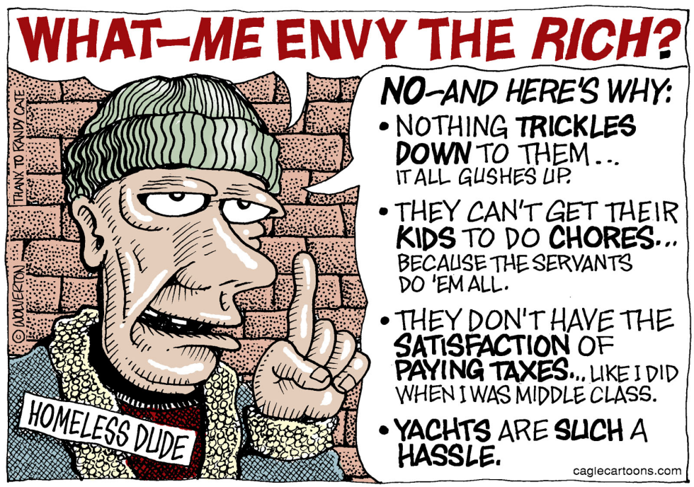  ENVYING THE RICH by Wolverton