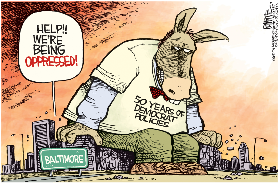  BALTIMORE DEMOCRATS by Rick McKee