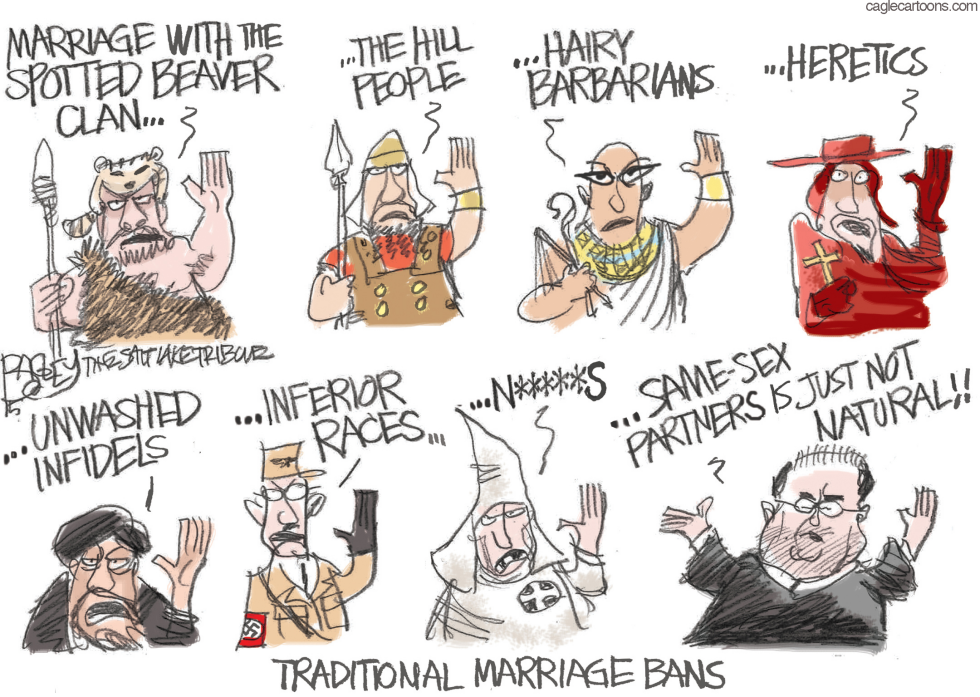  TRADITIONAL MARRIAGE by Pat Bagley