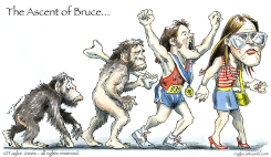 THE ASCENT OF BRUCE  by Taylor Jones