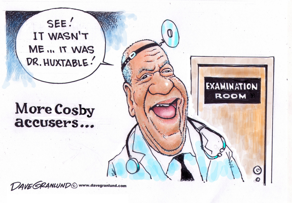  MORE COSBY ACCUSERS by Dave Granlund