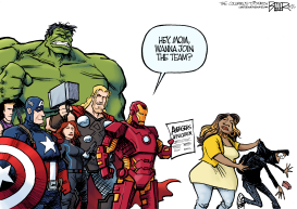 THE AVENGERS by Nate Beeler