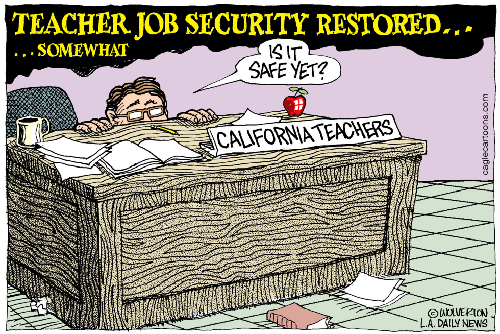  LOCAL-CA TEACHER JOB SECURITY by Wolverton