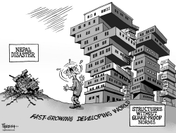 QUAKE & DEVELOPING WORLD by Paresh Nath