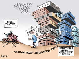 QUAKE &DEVELOPING WORLD by Paresh Nath