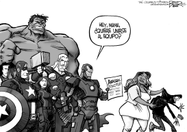 AVENGERS by Nate Beeler