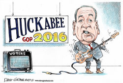 HUCKABEE 2016 by Dave Granlund