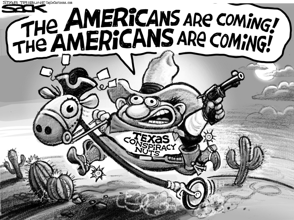  TEXAS CRAZIES by Steve Sack