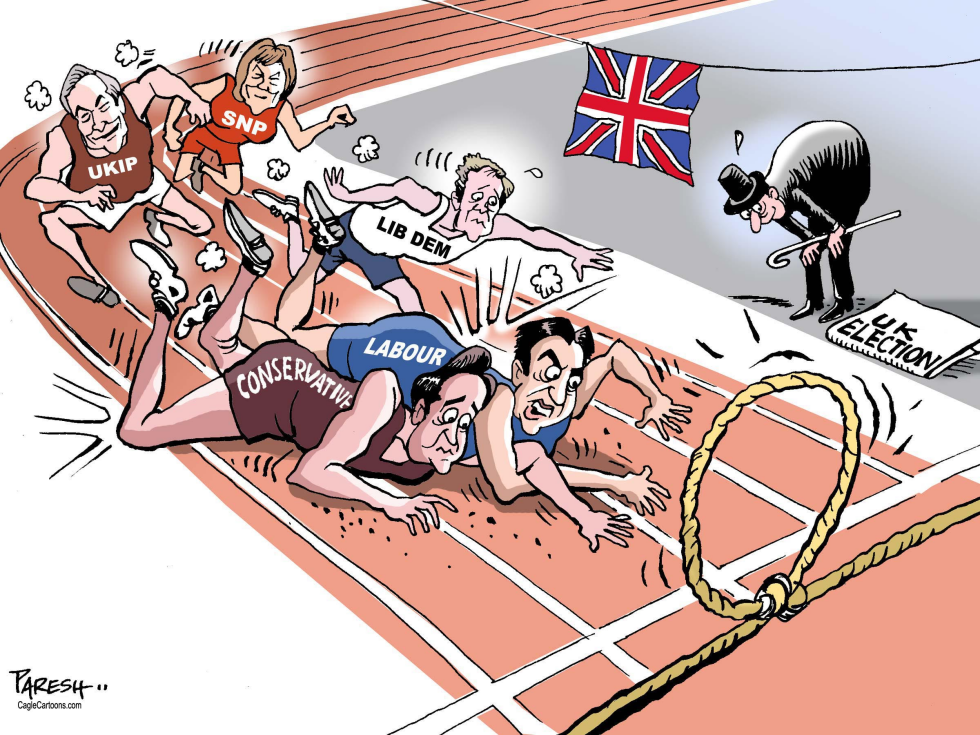  BRITAIN’S  ELECTION 2015 by Paresh Nath