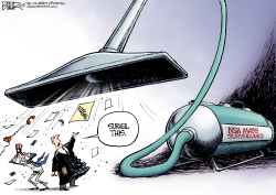 NSA SUCKS by Nate Beeler