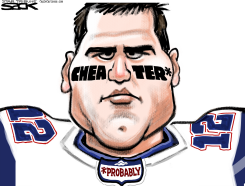 CHEATER BRADY by Steve Sack